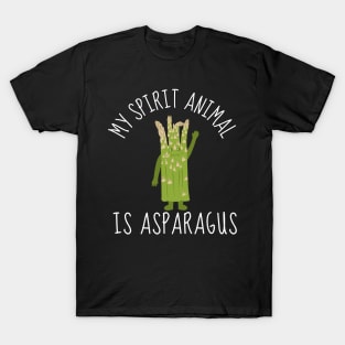 Asparagus: My Spirit Vegetable T-Shirt